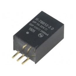 Convertor DC/DC 24W 15-32V la 12V 2A | Electronic-mag.ro | Componente Electronice