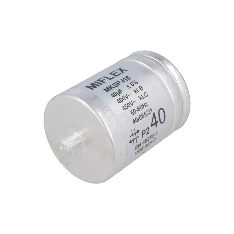 Condensator pentru Motoare 40uF Ø60x74mm | Electronic-mag.ro | Componente Electronice Condensator pentru Motoare 40uF Ø60x74mm | Electronic-mag.ro | Componente Electronice