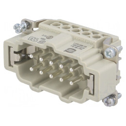 Conector HDC Han E® PIN 10 PE | Electronic-mag.ro | Componente Electronice