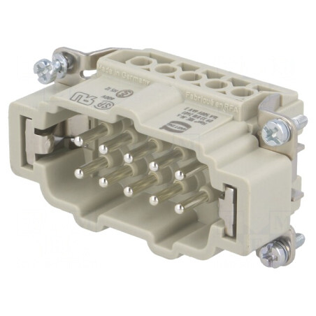 Conector HDC Han E® PIN 10 PE | Electronic-mag.ro | Componente Electronice