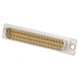 D-Sub 37-Pin Mufă Tată pentru Lipire, Contacte Întoarse | Electronic-mag.ro | Componente Electronice