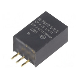 Convertor DC/DC 5W 4,75-32V la 2,5V 2A SIP3 | Electronic-mag.ro | Componente Electronice