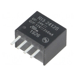 Convertor DC/DC 12V 250mA 3W | Electronic-mag.ro | Componente Electronice
