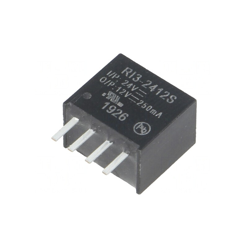 Convertor DC/DC 12V 250mA 3W | Electronic-mag.ro | Componente Electronice