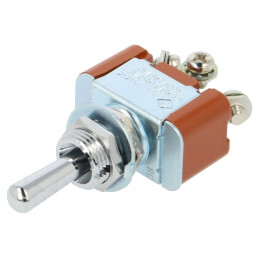 Comutator Basculant 3 Poziții 6A/250VAC Panou | Electronic-mag.ro | Componente Electronice