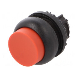 Comutator apăsare 22mm roșu M22S-DRH-R | Electronic-mag.ro | Componente Electronice