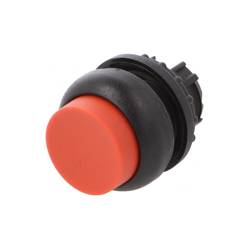 Comutator apăsare 22mm roșu M22S-DRH-R | Electronic-mag.ro | Componente Electronice