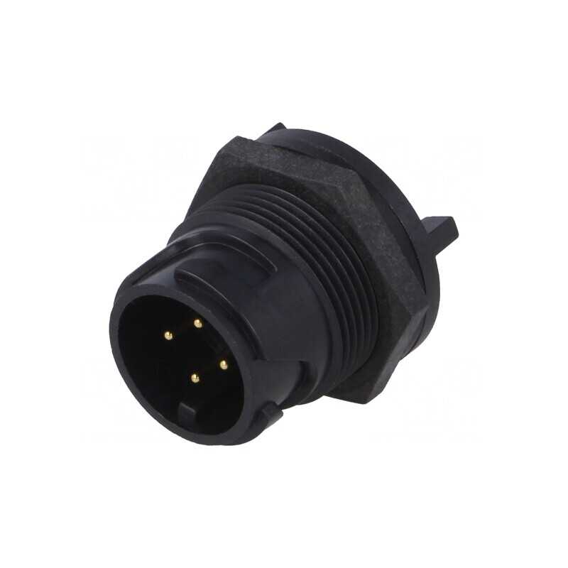 Conector Circular Soclu Tată PIN 4 Buccaneer 4000 Aurit THT | Electronic-mag.ro | Componente Electronice Conector Circular Soclu Tată PIN 4 Buccaneer 4000 Aurit THT | Electronic-mag.ro | Componente Electronice