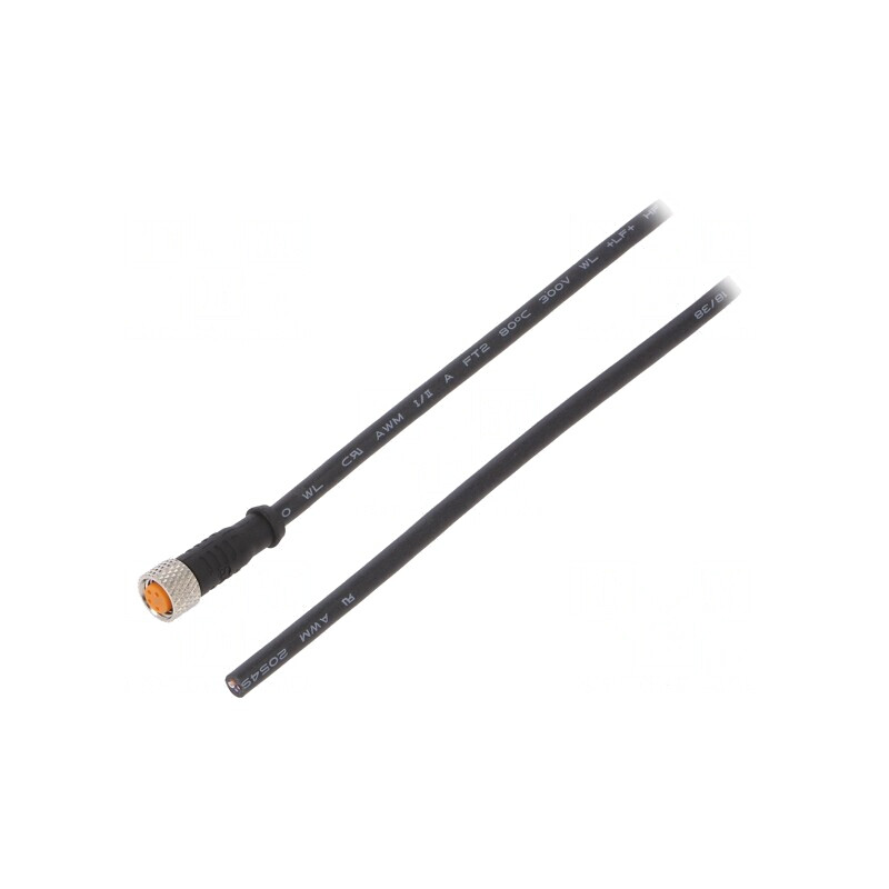 Cablu de conectare M8, 4 pini, 10m, 50VAC, 4A | Electronic-mag.ro | Componente Electronice