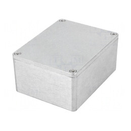 Carcasă universală aluminiu naturală 90x115x55 mm | Electronic-mag.ro | Componente Electronice