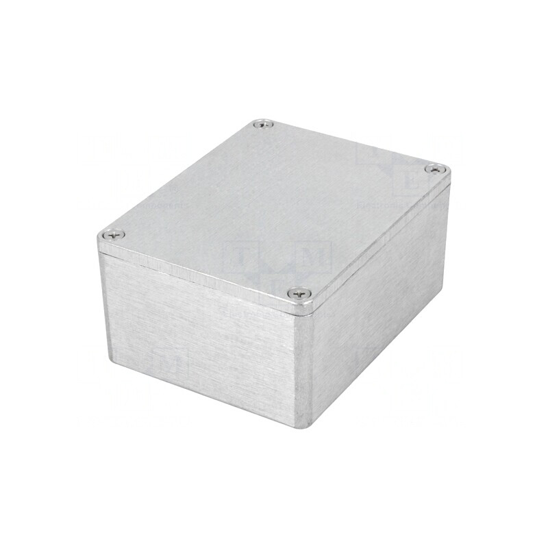 Carcasă universală aluminiu naturală 90x115x55 mm | Electronic-mag.ro | Componente Electronice