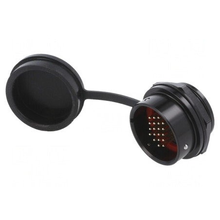 Soclu SA28 tată IP67 20 PIN 5A 400V 0,75mm2 | Electronic-mag.ro | Componente Electronice
