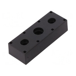 Consolă montaj tehnopolimer neagră 20-90°C | Electronic-mag.ro | Componente Electronice