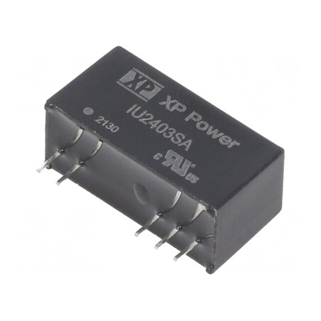 Convertor DC/DC 2W 18-36V la 3.3V 500mA SIP | Electronic-mag.ro | Componente Electronice