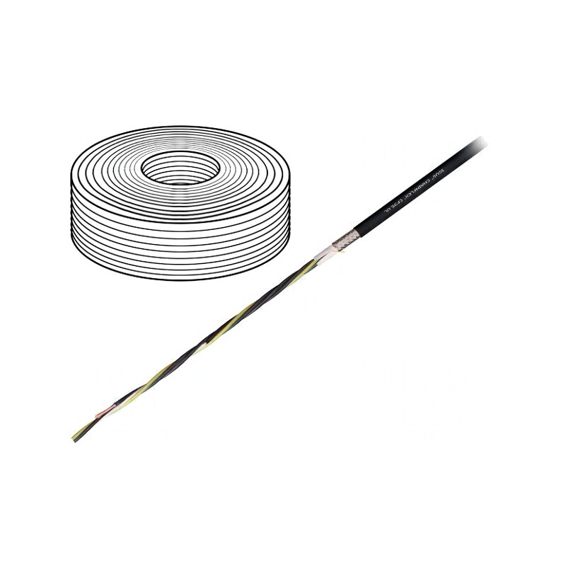 Cablu motor chainflex CF35.UL 4G0,75mm2 negru litat | Electronic-mag.ro | Componente Electronice Cablu motor chainflex CF35.UL 4G0,75mm2 negru litat | Electronic-mag.ro | Componente Electronice