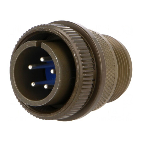 Conector circular 16S 97 aluminiu oliv 97-3106A-16S-8P | Electronic-mag.ro | Componente Electronice