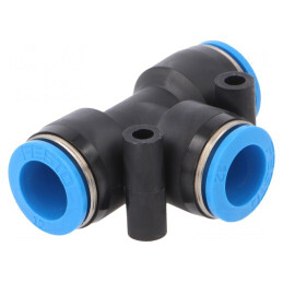 Racord Push-in T Ramificație 0,95-6 bar PBT | Electronic-mag.ro | Componente Electronice