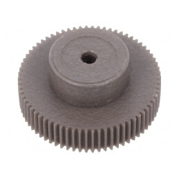 Angrenaj dinţat 70 dinţi Ø36mm Lăţ.roată 16mm | Electronic-mag.ro | Componente Electronice