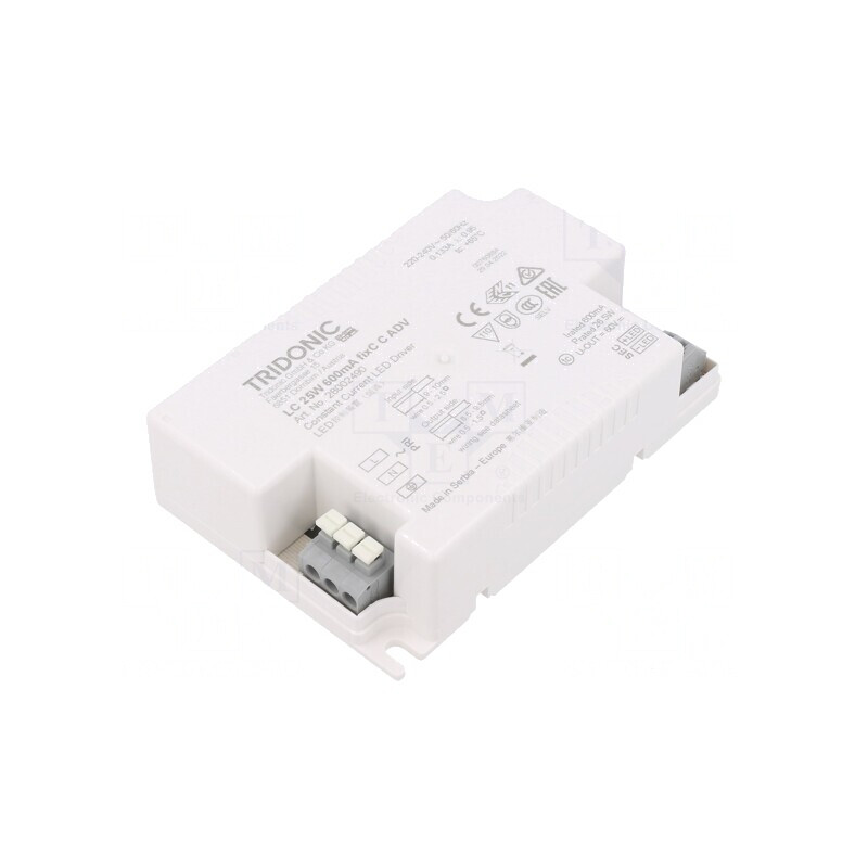 Alimentator LED 25W 600mA | Electronic-mag.ro | Componente Electronice Alimentator LED 25W 600mA | Electronic-mag.ro | Componente Electronice