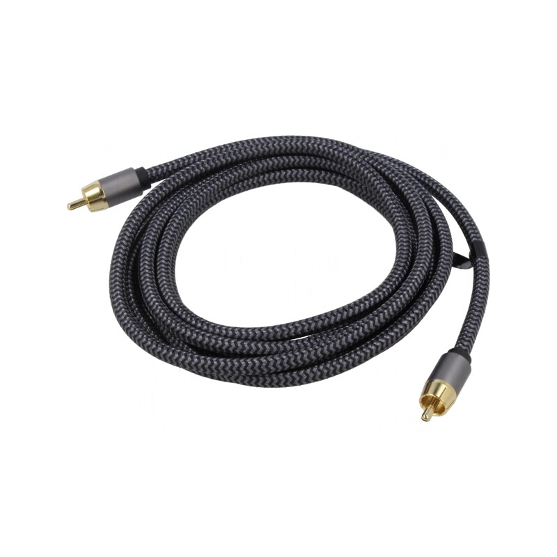 Cablu RCA 5m Aurit 6mm | Electronic-mag.ro | Componente Electronice