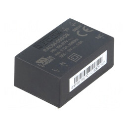 Convertor AC/DC 4W 5V 72% RAC04-05SGB | Electronic-mag.ro | Componente Electronice