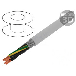 Cablu ÖLFLEX CLASSIC 115 CY 4G6mm2 PVC Gri 300V/500V | Electronic-mag.ro | Componente Electronice