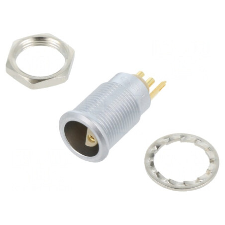 Conector Circular 0S Soclu 2 PIN Lipire | Electronic-mag.ro | Componente Electronice