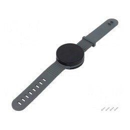 Carcasă Universală Neagră 13mm Ø47mm SUI-TEK | Electronic-mag.ro | Componente Electronice