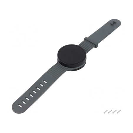 Carcasă Universală Neagră 13mm Ø47mm SUI-TEK | Electronic-mag.ro | Componente Electronice