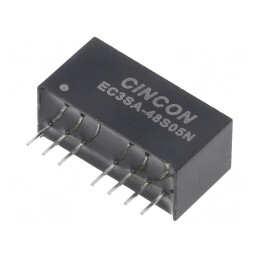 Convertor DC-DC 36-75V la 5V 600mA SIP8 | Electronic-mag.ro | Componente Electronice