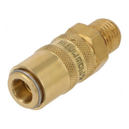 Conector rapid alamă 18mm 10bar FPM | Electronic-mag.ro | Componente Electronice