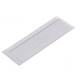 Profil Aluminiu LED Alb Lăptos 1m FLAT8 | Electronic-mag.ro | Componente Electronice