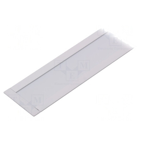 Profil Aluminiu LED Alb Lăptos 1m FLAT8 | Electronic-mag.ro | Componente Electronice