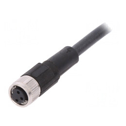 Cablu de Conectare M8 3PIN 5m 60VAC 4A | Electronic-mag.ro | Componente Electronice
