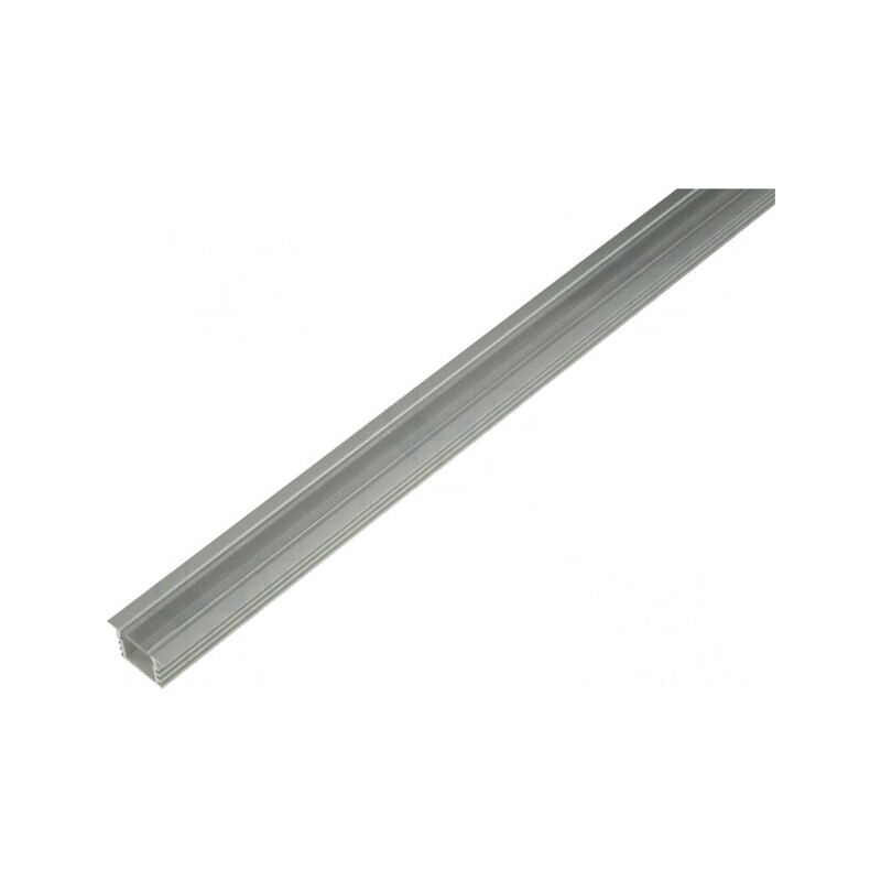 Profil Aluminiu Anodat 2m pentru Module LED Transparenți | Electronic-mag.ro | Componente Electronice Profil Aluminiu Anodat 2m pentru Module LED Transparenți | Electronic-mag.ro | Componente Electronice