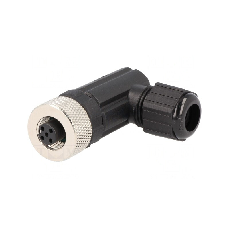 Mufă M12 5-Pin Mamă IP68 CANopen/Cablu | Electronic-mag.ro | Componente Electronice