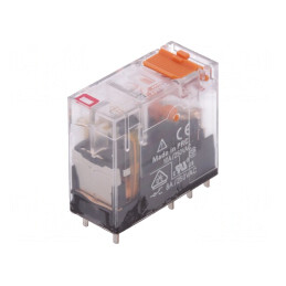 Releu Electromagnetic DPDT 230VAC 15A | Electronic-mag.ro | Componente Electronice