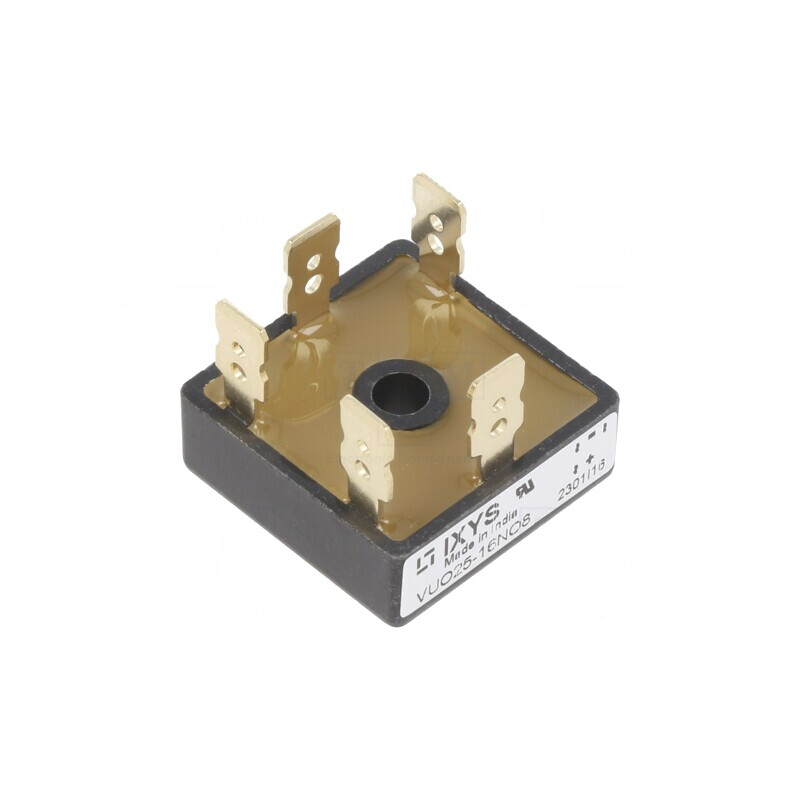 Punte Redresoare Trifazată 1,6kV 20A 380A THT | Electronic-mag.ro | Componente Electronice