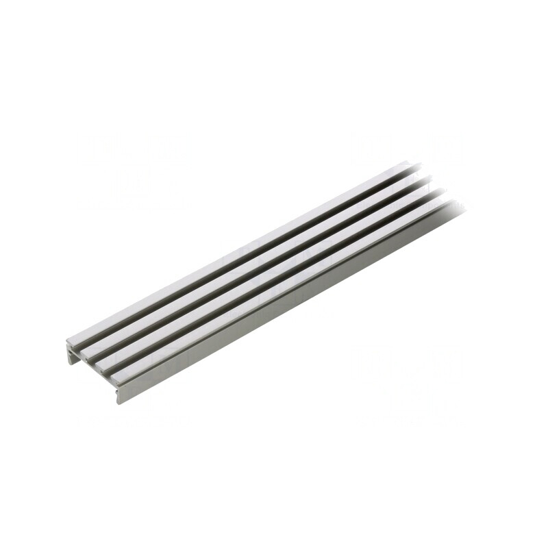 Profil LED Aluminiu Argintiu 2m GIZA | Electronic-mag.ro | Componente Electronice