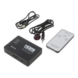 Switch Negru FullHD 1080p | Electronic-mag.ro | Componente Electronice