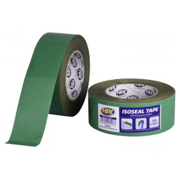 Bandă de etanșare verde 50mm x 25m acrilică | Electronic-mag.ro | Componente Electronice
