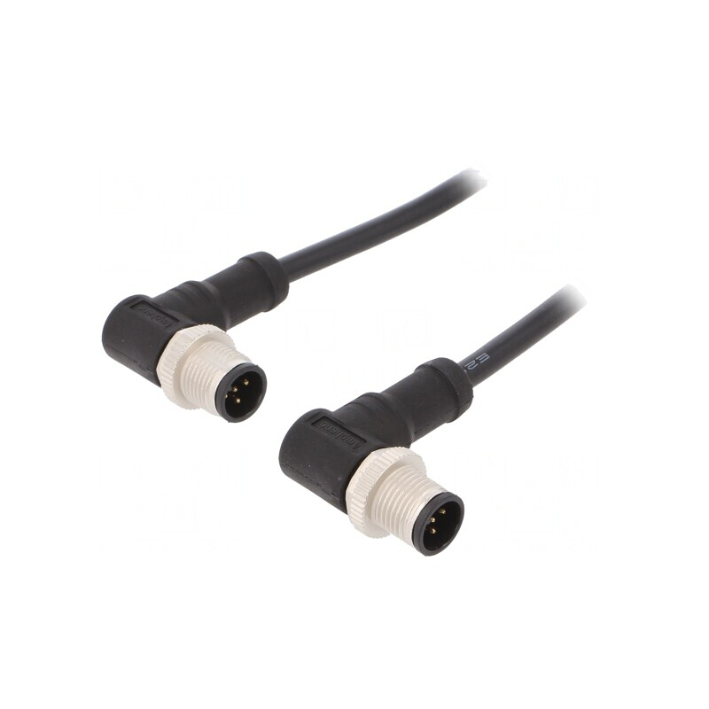 Cablu Senzori Automatizări M12-M12 1m | Electronic-mag.ro | Componente Electronice