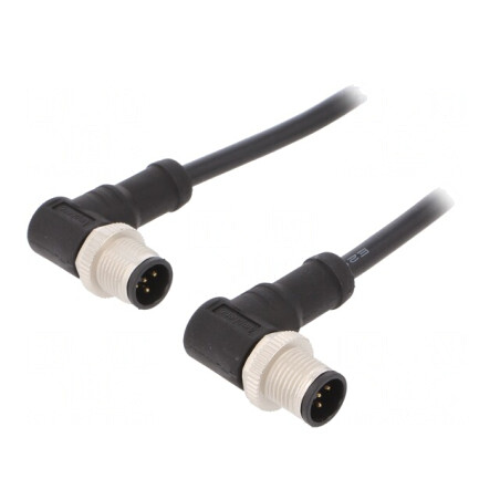 Cablu Senzori Automatizări M12-M12 1m | Electronic-mag.ro | Componente Electronice