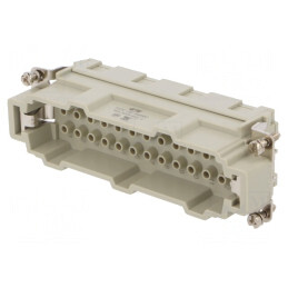 Conector HDC Tată 24 PIN 8 PE Fără Contacte | Electronic-mag.ro | Componente Electronice
