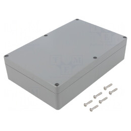 Carcasă Universală ABS Gri Deschis IP68 146x222x55mm | Electronic-mag.ro | Componente Electronice