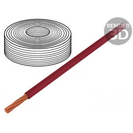 Cablu Alimentare Roșu 4mm 30m | Electronic-mag.ro | Componente Electronice