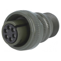 Conector circular 14S aliaj aluminiu | Electronic-mag.ro | Componente Electronice