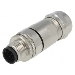 Mufă M12 8-PIN Tată DeviceNet CANopen IP65 | Electronic-mag.ro | Componente Electronice