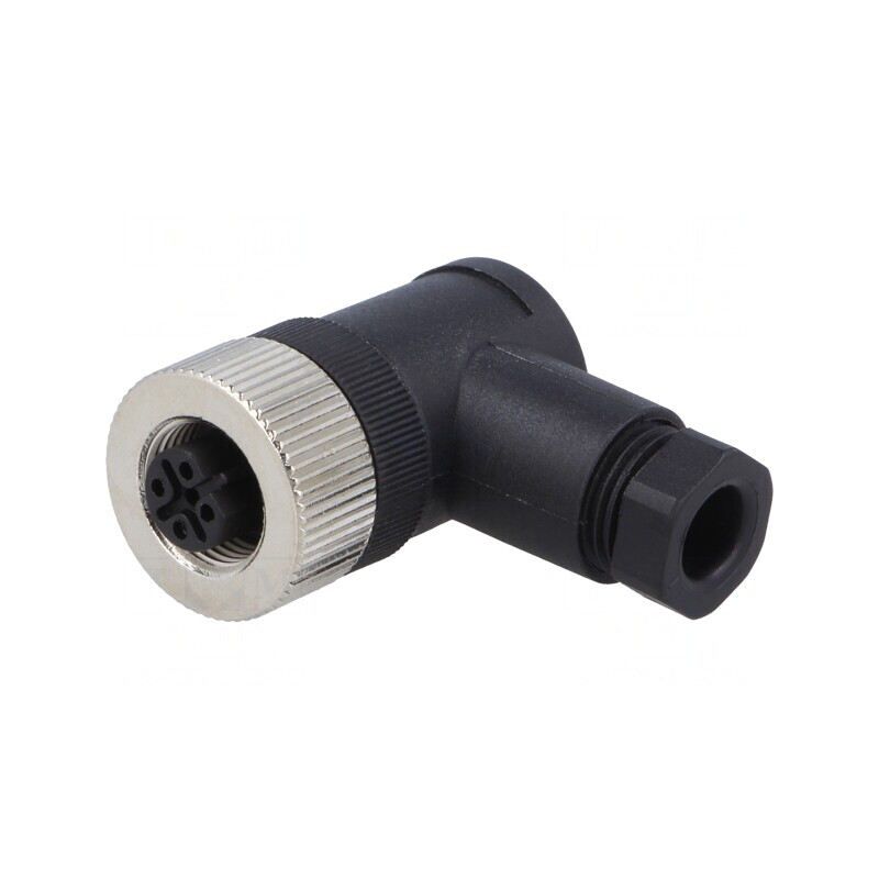 Mufă M12 PIN 5 mamă Profibus pe cablu IP65/IP67 60V 4A | Electronic-mag.ro | Componente Electronice