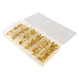 Set Conectori Crimpat Neizolat 600 Bucăți | Electronic-mag.ro | Componente Electronice